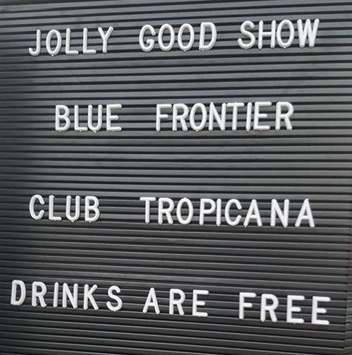 Drinks Board Tally Ho Bar