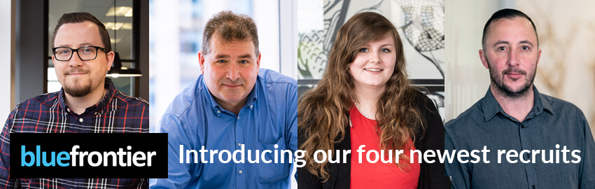 New Starters April 2019 Blue Frontier New Starters