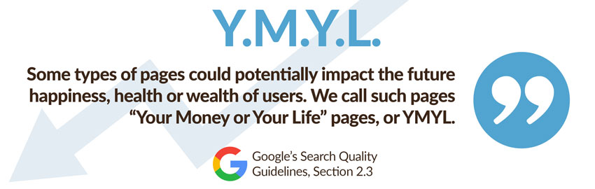 Google YMYL guidelines Google YMYL guidelines